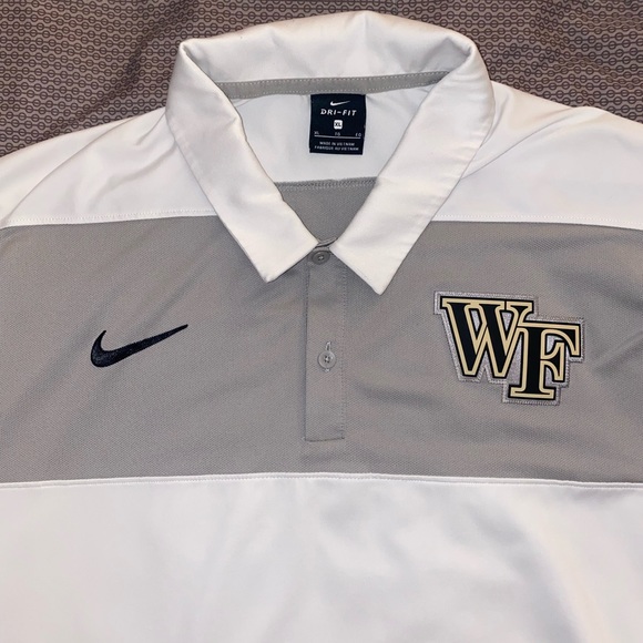 Nike | Shirts | Nike Polo Wake Forest 